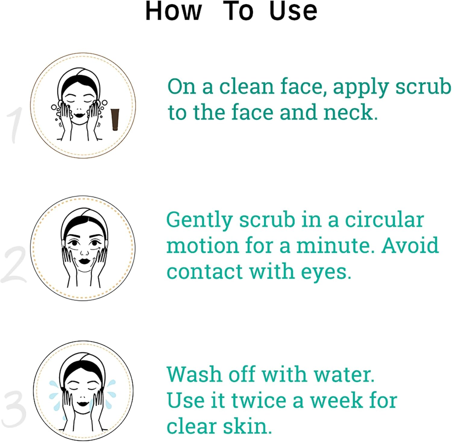 Mcaffeine Milky Brew Coffee Face Scrub - Face Cleanser for Glowing Skin - Face Wash Removes Tan and Blackheads - Almond Milk - All Skin Types - 2.6 Oz image number 4