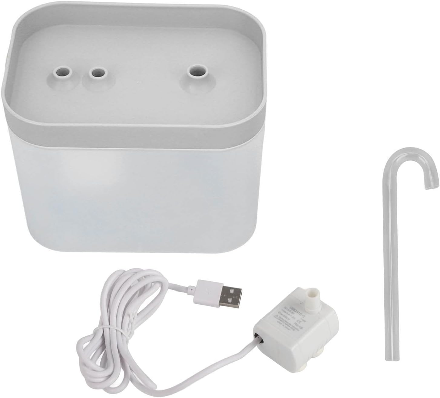 Cat Fountain, 1.5 L PP Material Drinking Fountain for Cat, IPX8 Waterproof 25 Db Quiet Automatic Cat Drinking Fountain for Pets, Dogs and Cats image number 6