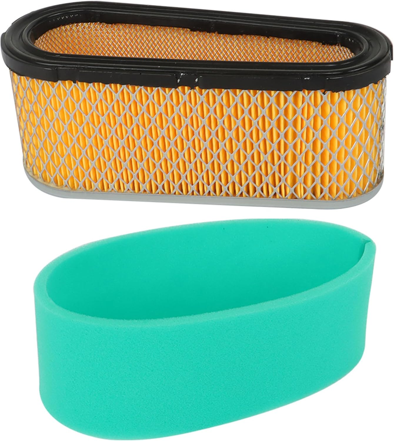 Labwork Air Filter Combo Foam Fits Selected Replacement for Briggs and Stratton 4139 493909 496894 496894S 5053B 5053D 5053H 5053K Lawn Mower image number 5