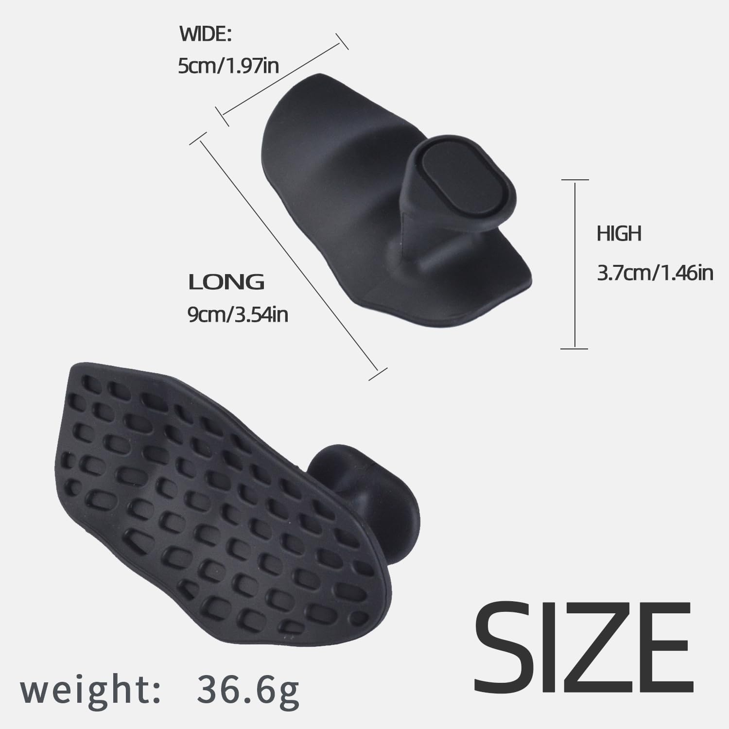 2 Pairs Weight Lifting Grips (Black + Gray) | Premium Gym Grips for Deadlifts, Rows & Pulls | Fingerless Workout Gloves for Men & Women | Palm Protection for Callus Prevention image number 1