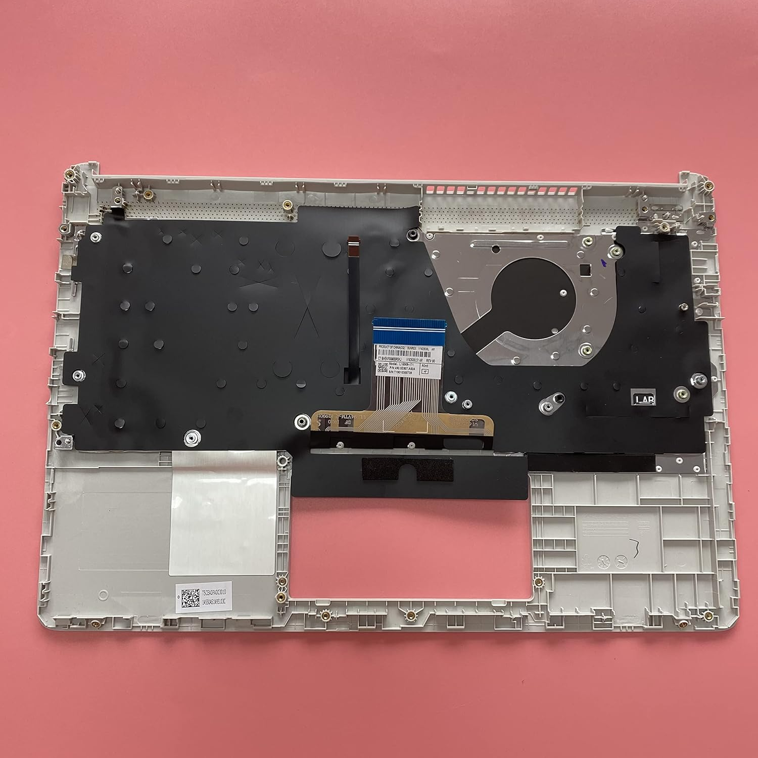 Replacement for 14T-DQ 14S-Fq 14-DQ 14S-Dr Laptop Upper Case Palmrest Backlit Keyboard Assembly Part L88206-001 Sliver