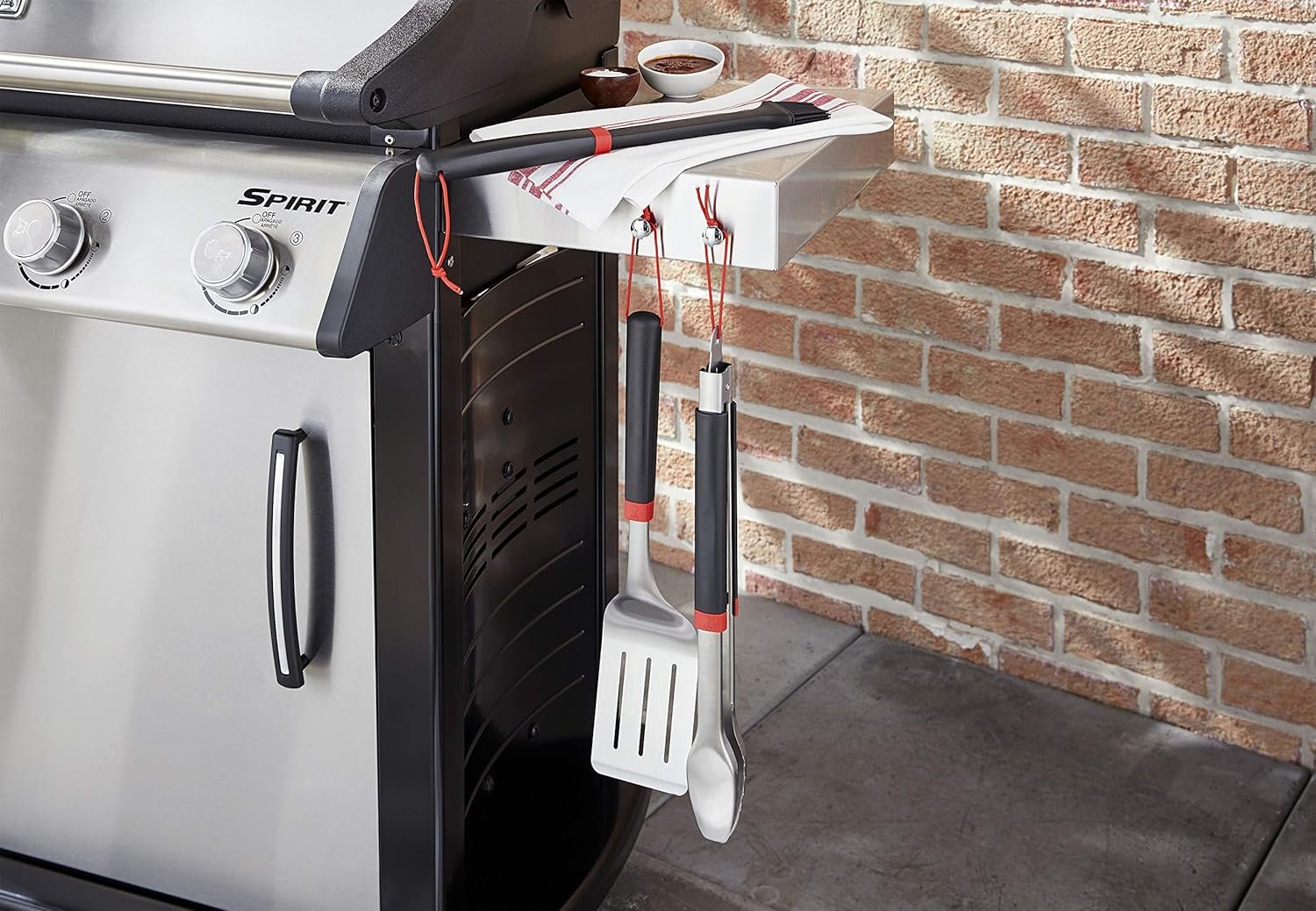 Weber Silicone BBQ Basting Brush for Oil Butter Sauce Marinades image number 1