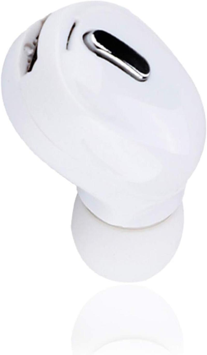 VBESTLIFE Wireless In-Ear Earbuds, Mini Single Ear Sports Bluetooth Headset Universal Earbud Earphones for Fitness/Leisure/Driving/Office (White) image number 4