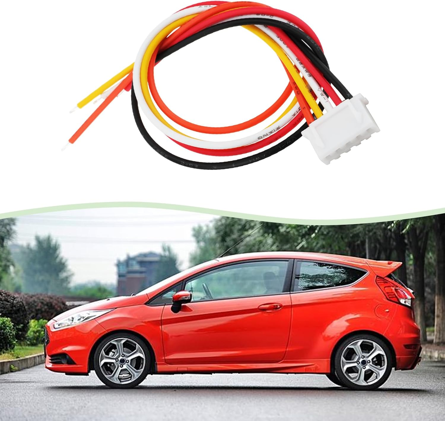 1Pc Speaker High Level Input Plug 5Pin JST Car Speaker Connector 2.54Mm 22AWG Compatible with JL Audio JX250 JX360 JX400 JX500 JX1000 20Cm image number 2