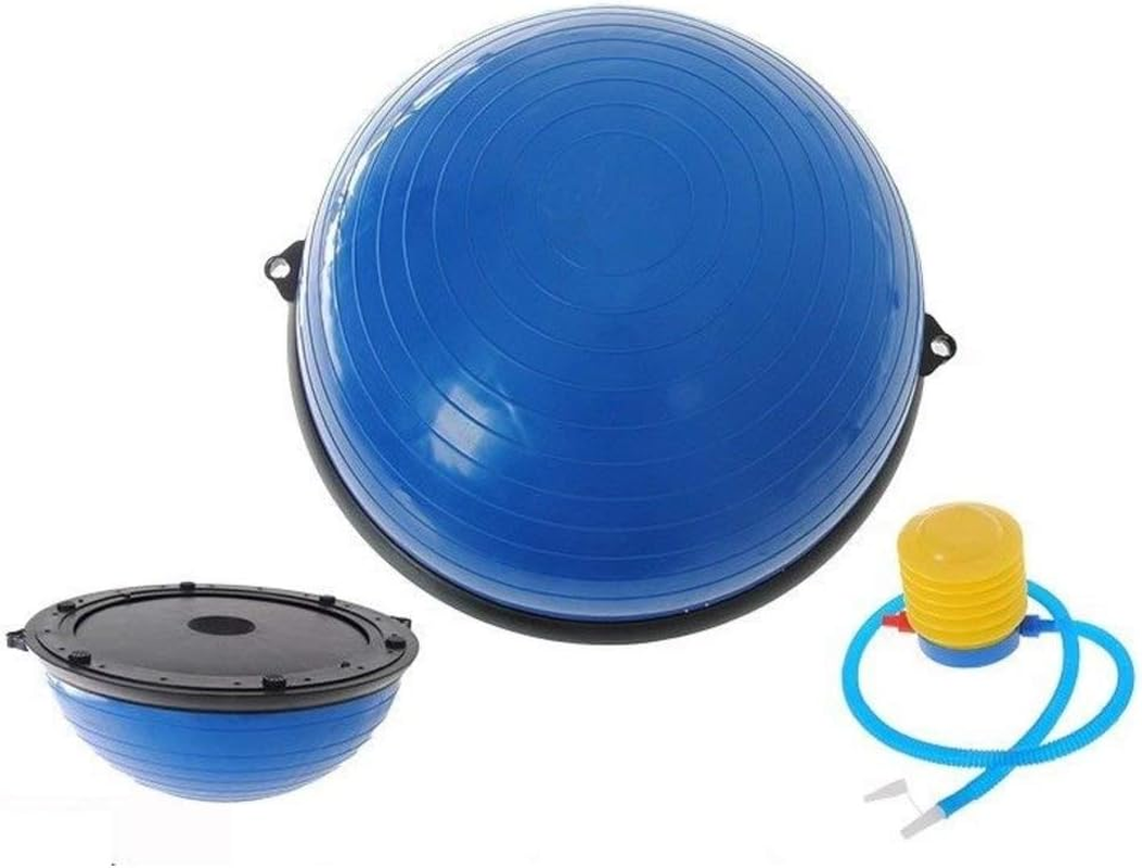 Gym Balance Core Ball with Resistance Strap and Free Pump Half Sphere Gym Balance Ball Outdoor and Sports Equipment for Core Stabilization and Balance Training image number 6