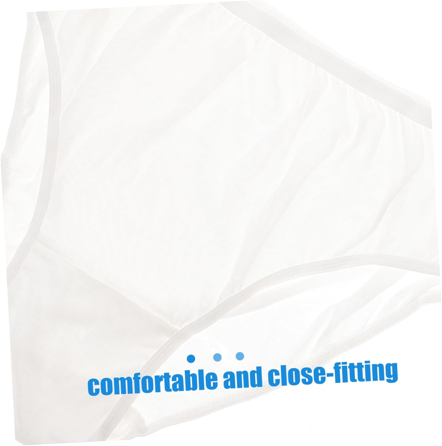 4Pcs Pregnant Women Disposable Briefs Cotton Panties Breathable Sanitary Underwear for Incontinent