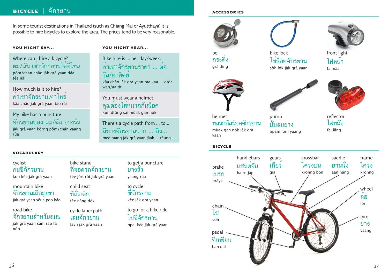 Thai Visual Dictionary: a Photo Guide to Everyday Words and Phrases in Thai image number 3