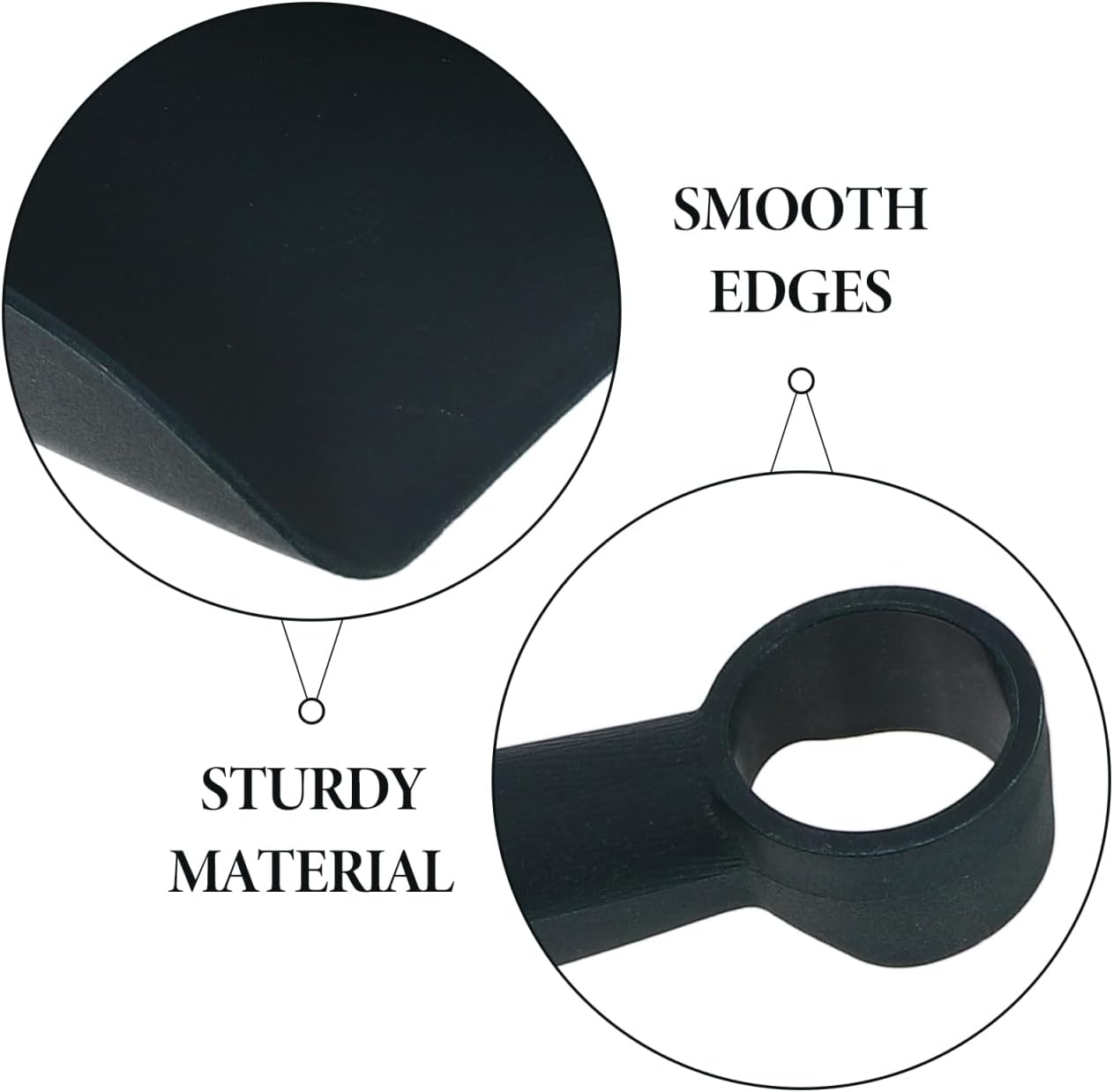 2Pcs Plastic Shovels for Garden Planting and Transplanting - Lightweight Ergonomic Garden Tools for Easy Digging and Flower Bed Organization image number 5