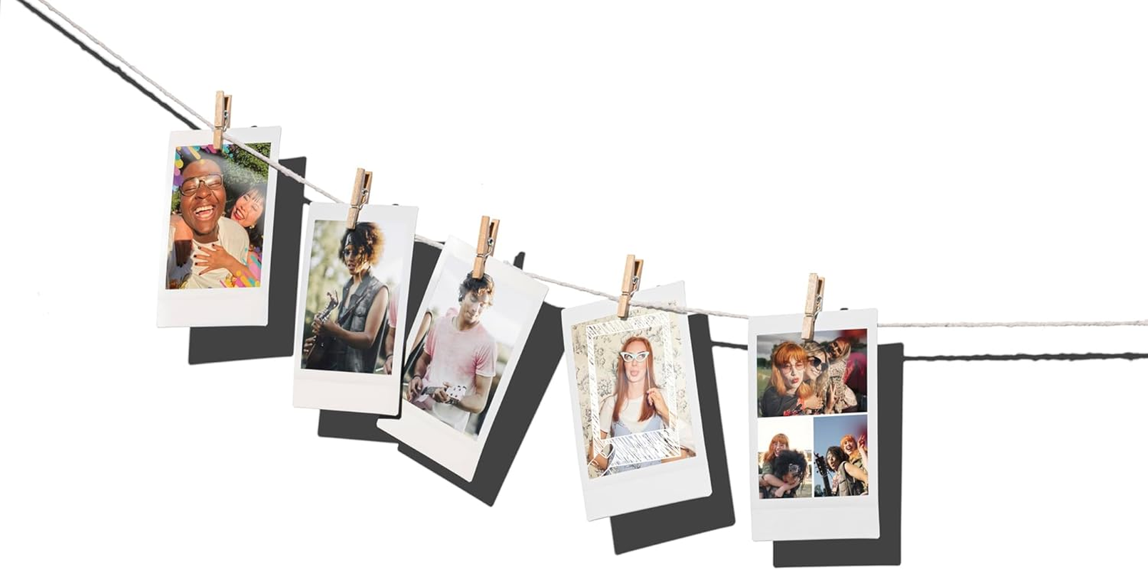 Instax Fujifilm Mini Film, Mixed 60 Pack (4X10 White, 2X10 Novelty Film) image number 5