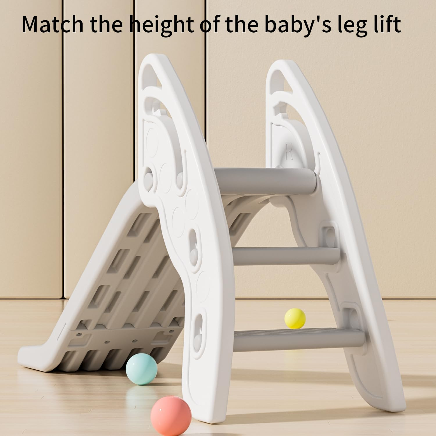 Toddler Slide Large Play Climber Slide Playset with Extra Long Slipping Slope Indoor Slide Kids Slide Toddler Playground Toddler Slide Outdoor Toys for Toddlers (White)&hellip; image number 4