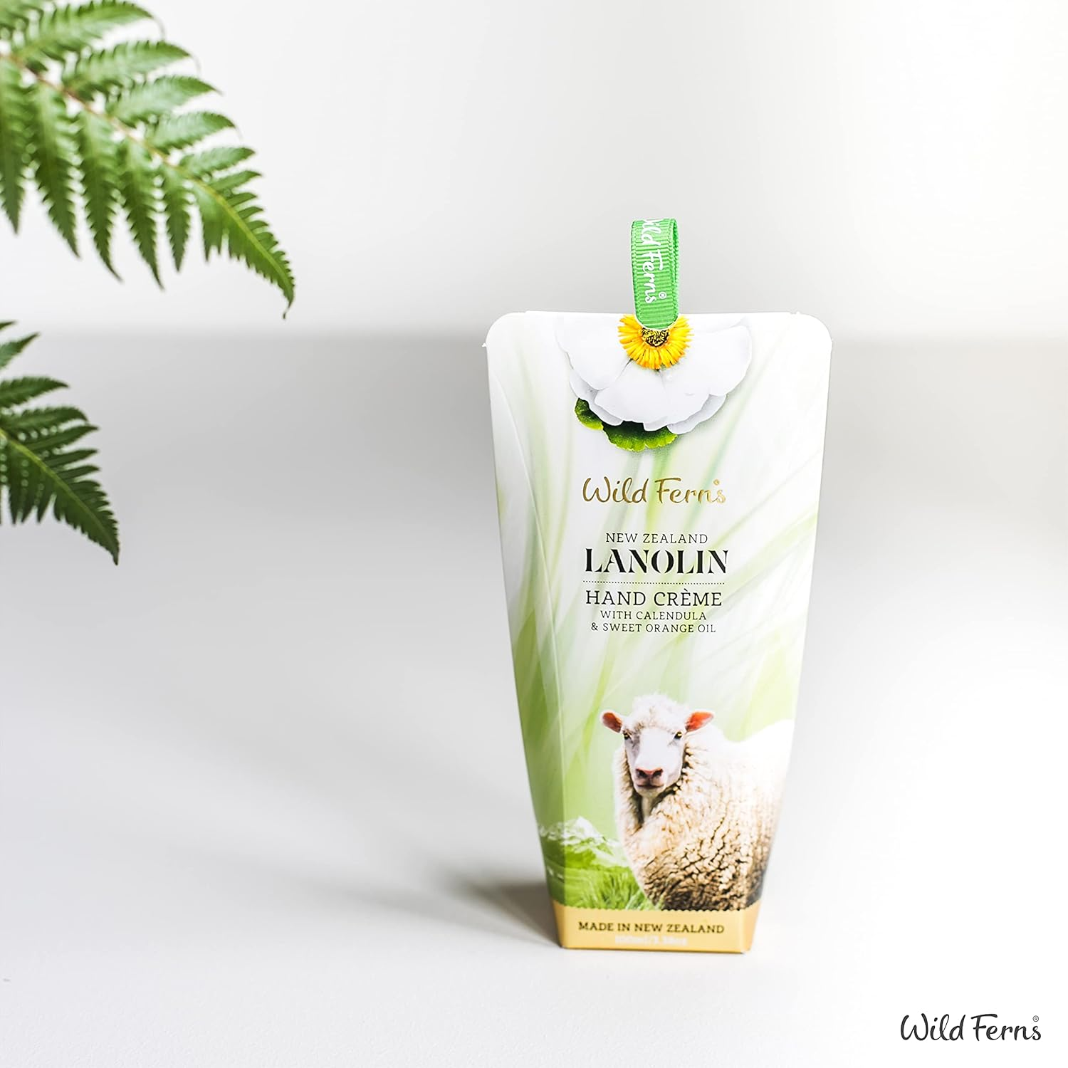 Wild Ferns Lanolin Hand Cr&egrave;me with Calendula and Sweet Orange Oil, 100Ml, Pack of 1 image number 1