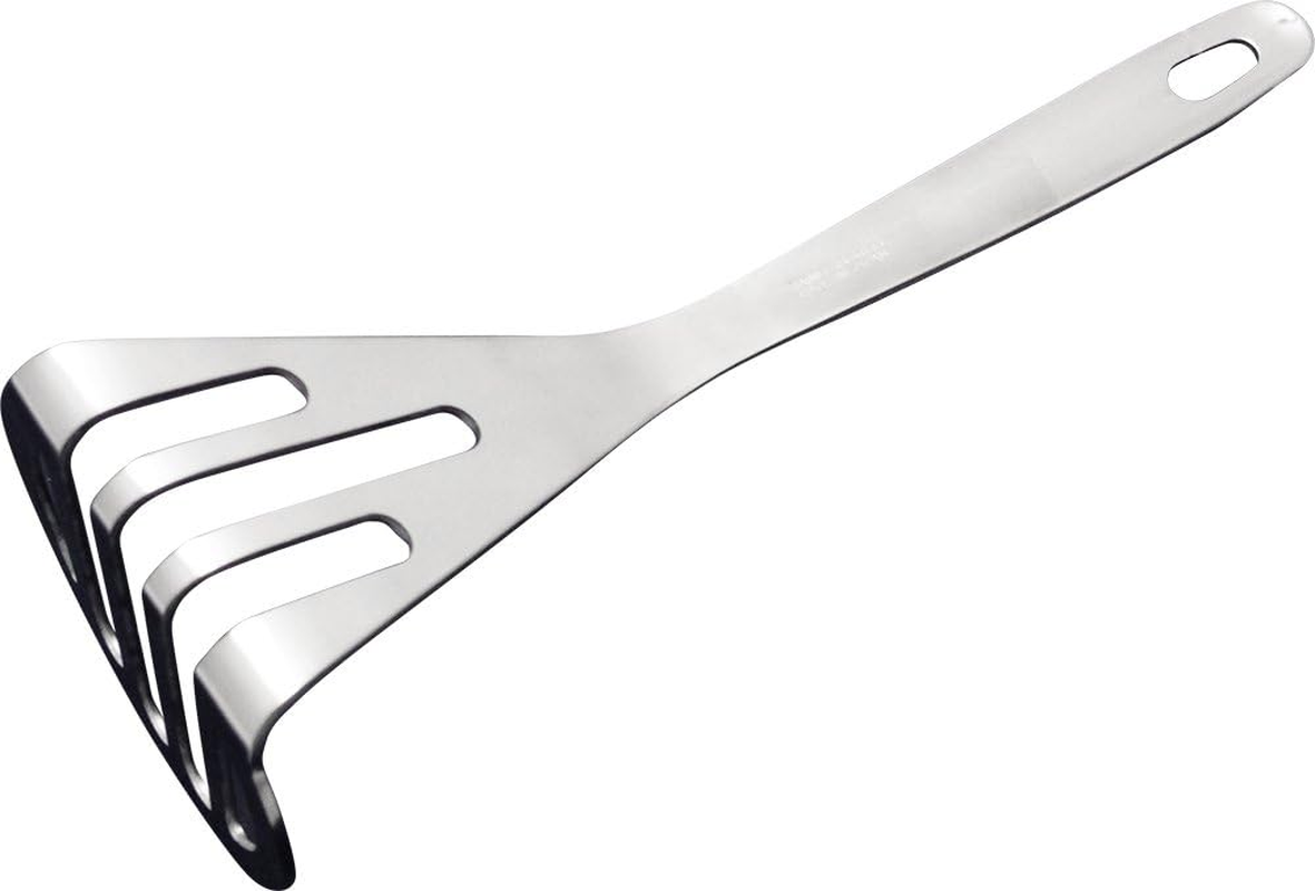 Wahei Freiz UNI-26 Kitchen Masher, Uniline, L-Shaped, All Stainless Steel, Dishwasher Safe, Made in Japan image number 1