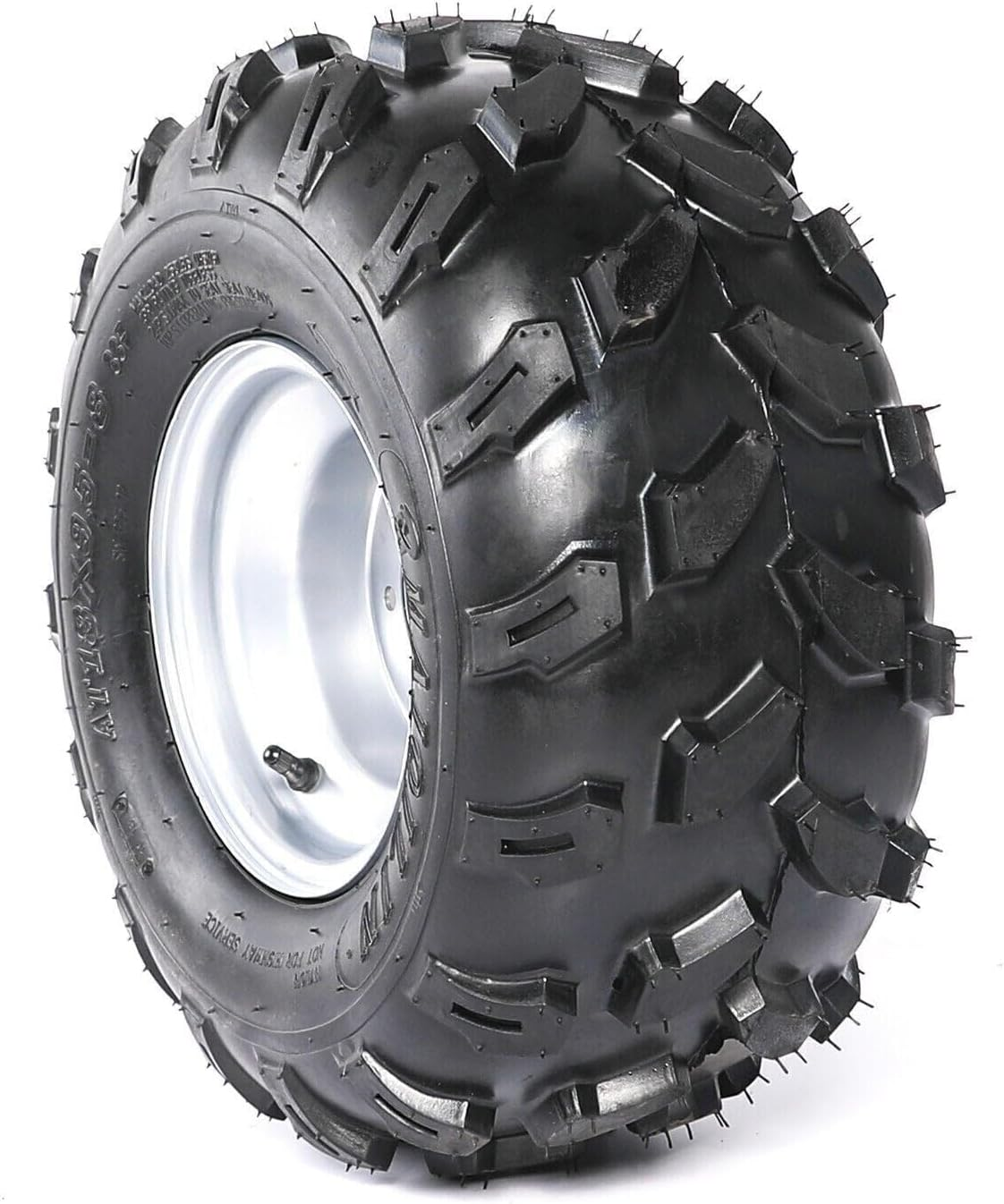 TDR 8" 18X9.50-8 REAR TYRE on RIM WHEEL 150CC ATV QUAD Bike BUGGY RIDEON MOWER 4PLY image number 6