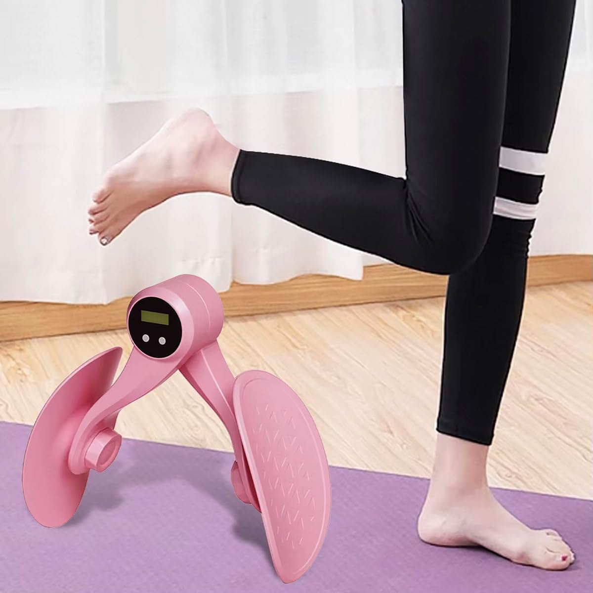 AIMALL Thigh Shaper and Pelvic Floor Muscle Trainer - Postpartum Recovery and Leg Shaper, Adjustable Resistance Kegel Exerciser for Women image number 3