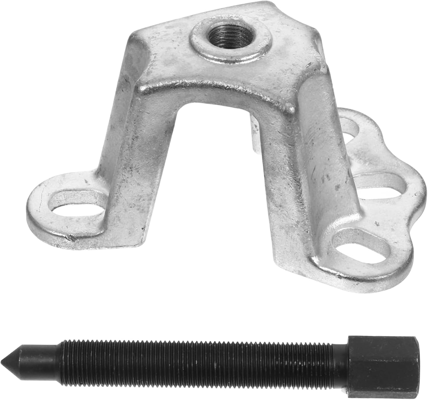 GARVALON Brake Drum Puller and Front Wheel Hub Removal Tool Silver Small Bearing Axle Remover Slide Hammer Puller Set for Automotive Repair and Bearing Maintenance