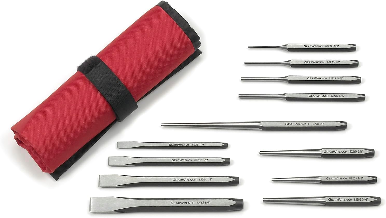 Gearwrench Punch and Chisel 12-Pieces Set image number 4