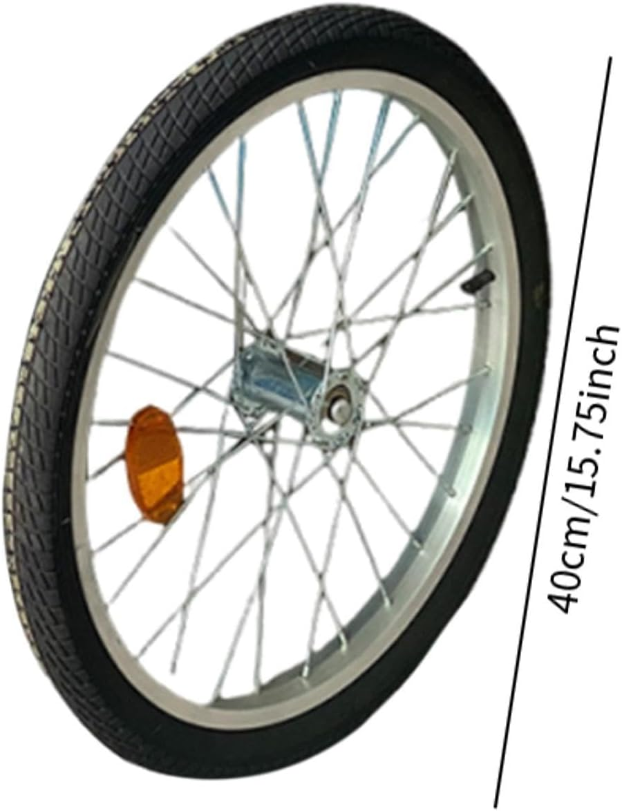 Generic Bicycle Trailer Wheel Roarder Heavy Easy Interchangeable Portable Stable Sports Bike Bike Trailer Component, 16 Inch image number 4