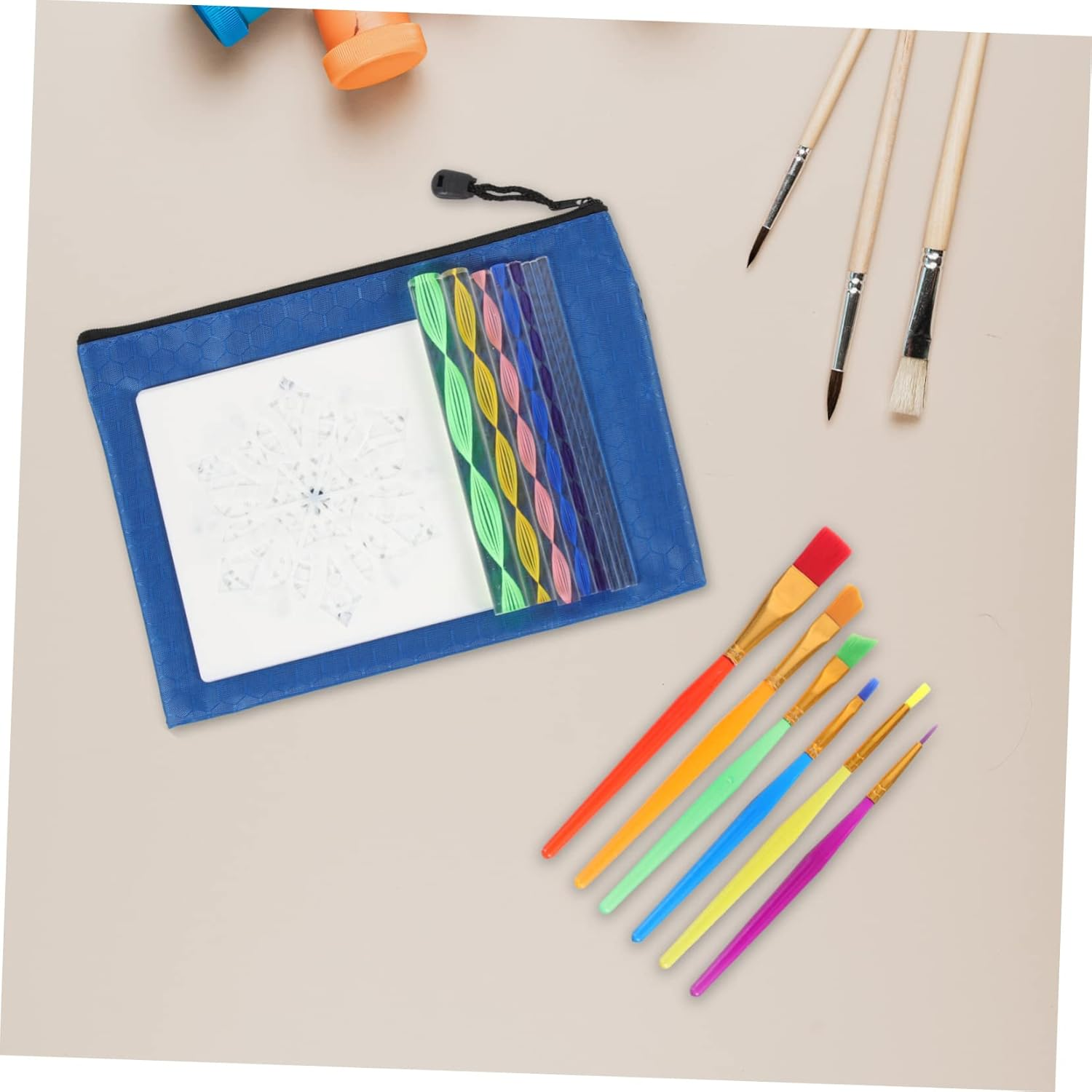 Operitacx Mandala Dotting Tool Professional Paint Kit Stencil Rocks Painting Tools image number 6