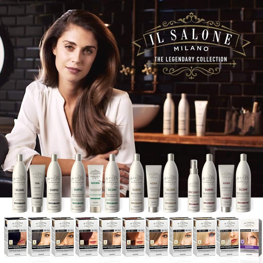 Il Salone Milano Professional Keratin Mask for Very Damaged Hair - Reconstruction, Strengthen and Repair - Premium Quality - 8.55 Oz. / 250Ml image number 3