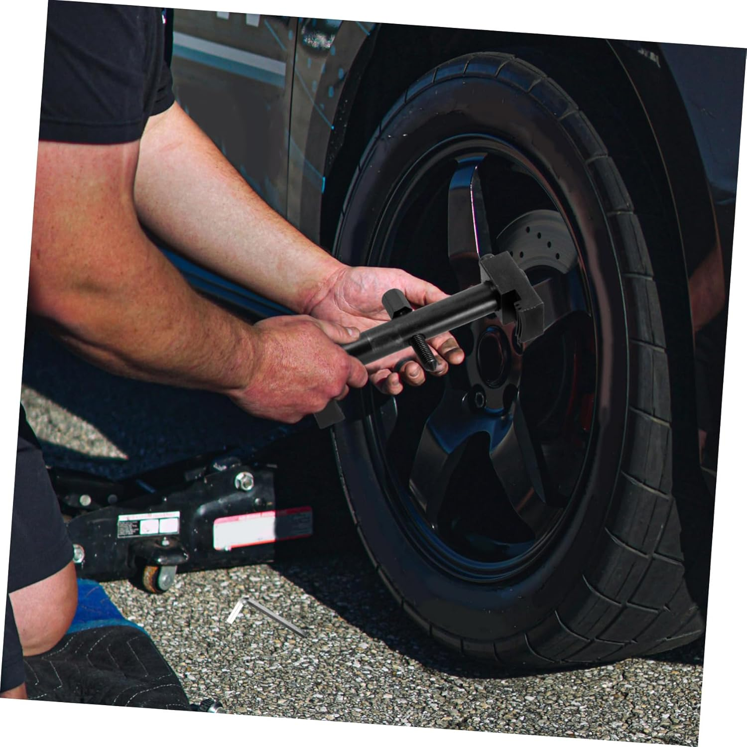 GARVALON Universal Crankshaft Pulley Tool Kit for Automotive Mechanics Heavy-Duty Anti-Slip Pulley Puller for Power Steering Pump and Axle Bearing Disassembly