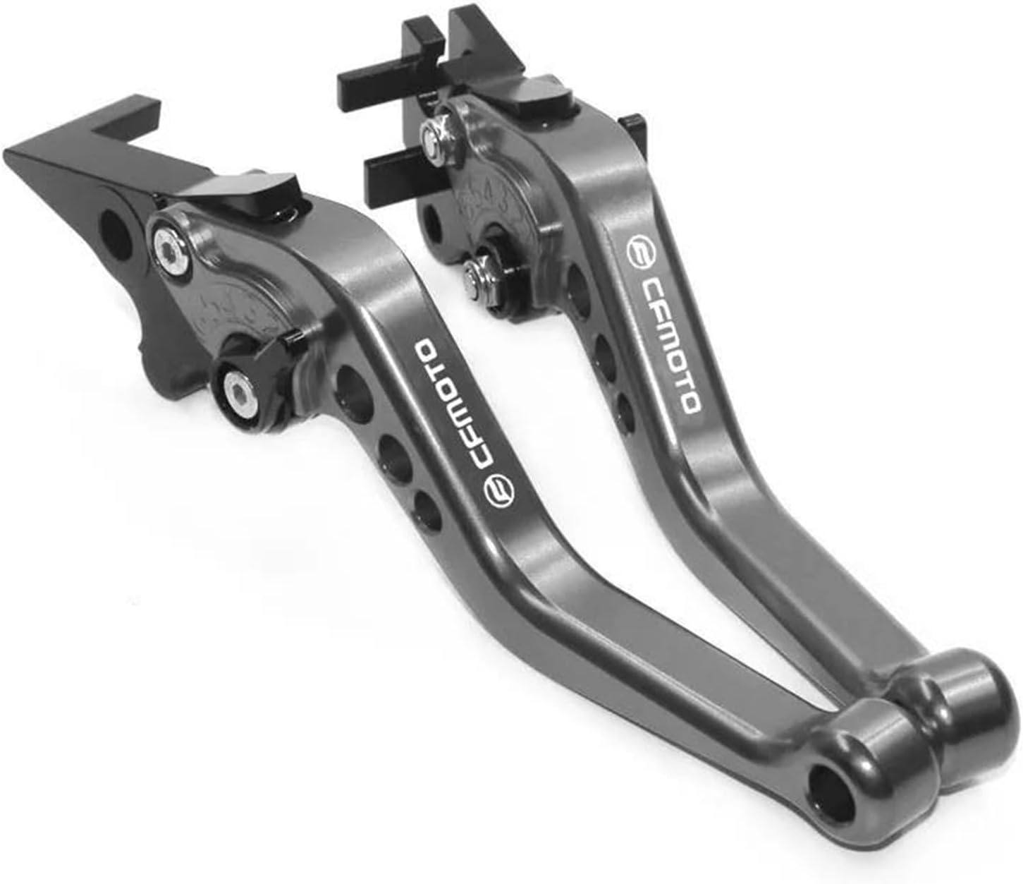 Motorcycle Brake Lever Motorcycle Brake Clutch Levers Handle Bar Handbrak for CFMOTO 300NK ABS 2017-2021 (Color : Titanium7) image number 3