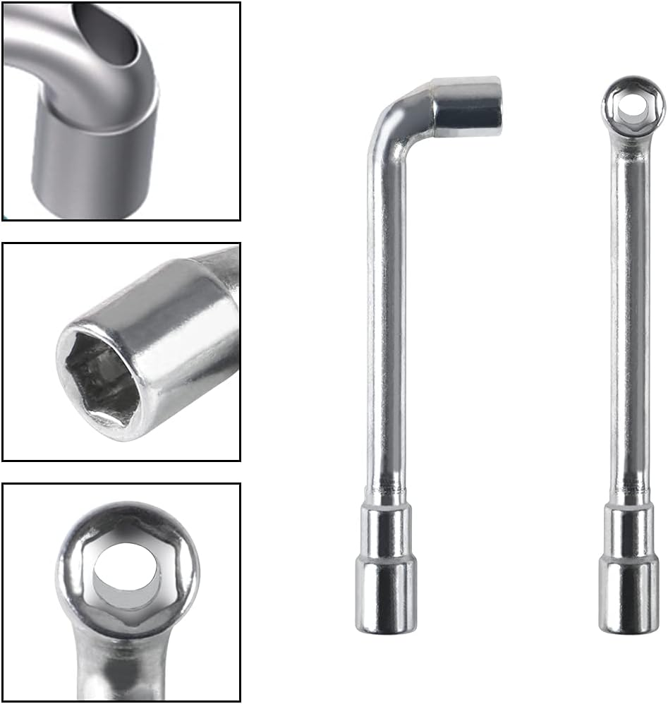 ATNSINC 6Mm 7Mm L-Shaped Hexagonal Wrench Tool for Fixed Mk8 Ender 3 for E3D Brass Nozzle Included Copper Wire Toothbrush 3D Printer Accessories (B) - B image number 6