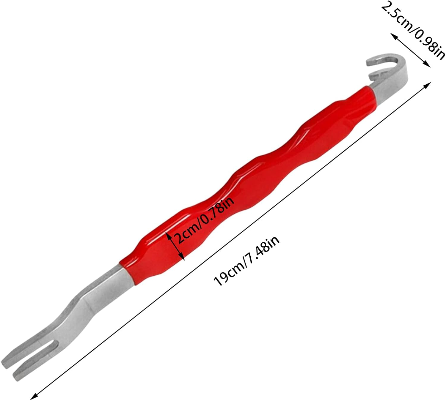 Automotive Electrical Terminal Connector Separator Removal Tool, Double Ended Design Auto Puller Tool for Vehicle Plug, Ignition Wire, Universal Remover Tools for Car Truck System image number 3