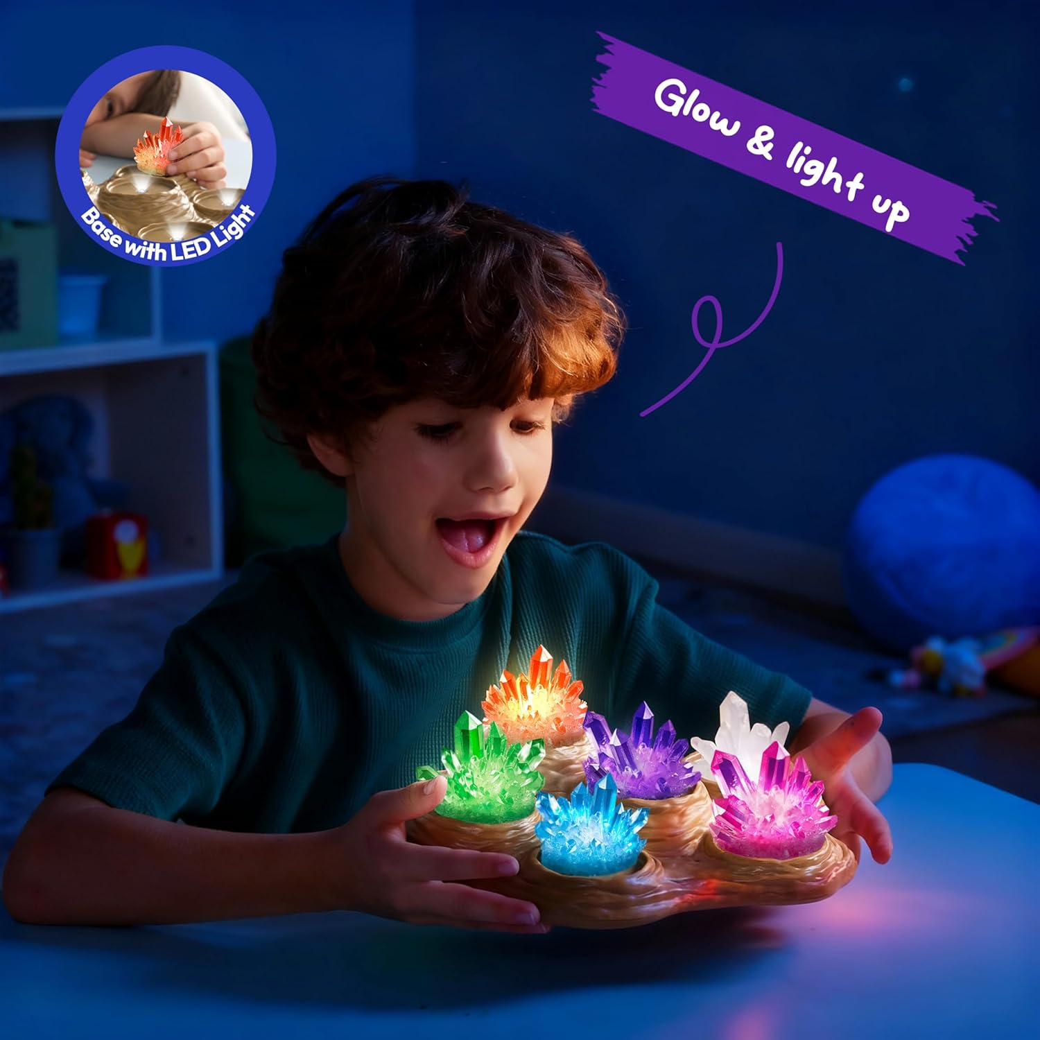 Klever Kits Crystal Growing Kit, Crystal Growing Gift, for Kids Aged 4+ image number 2