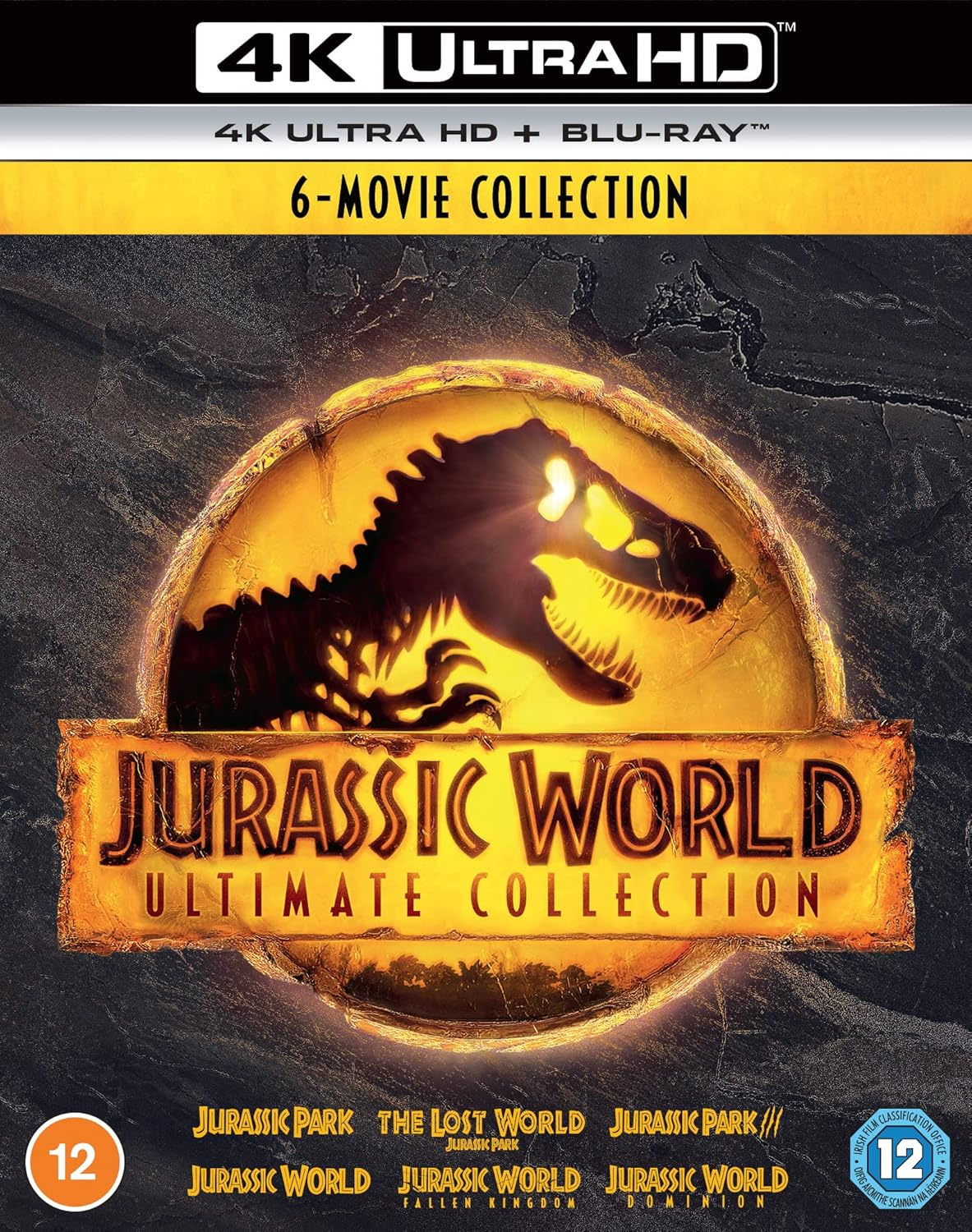 Jurassic World Ultimate Collection [Jurassic Park/Jurassic World 6-Film Box Set] [4K Ultra HD + Blu-Ray]