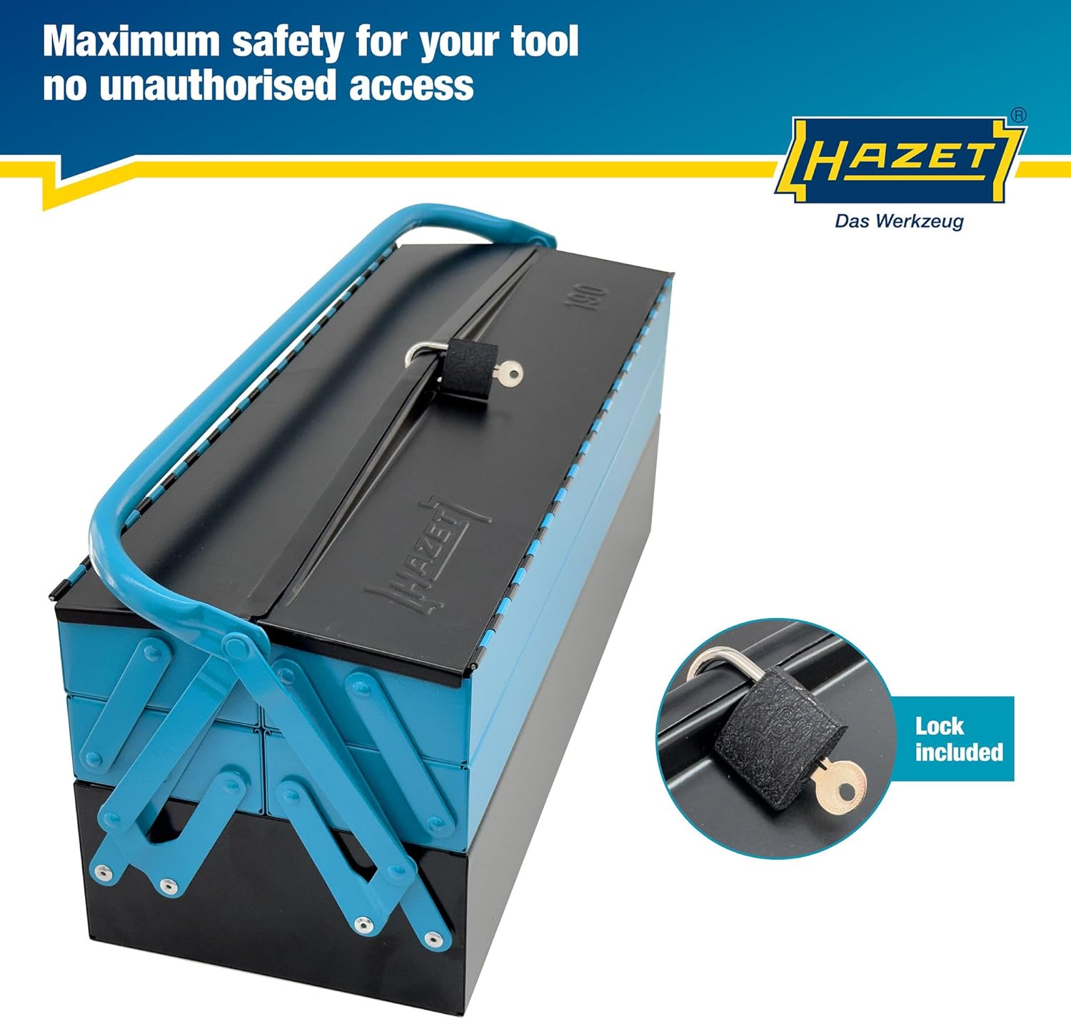 Hazet 190L Metal Empty Tool Box image number 3