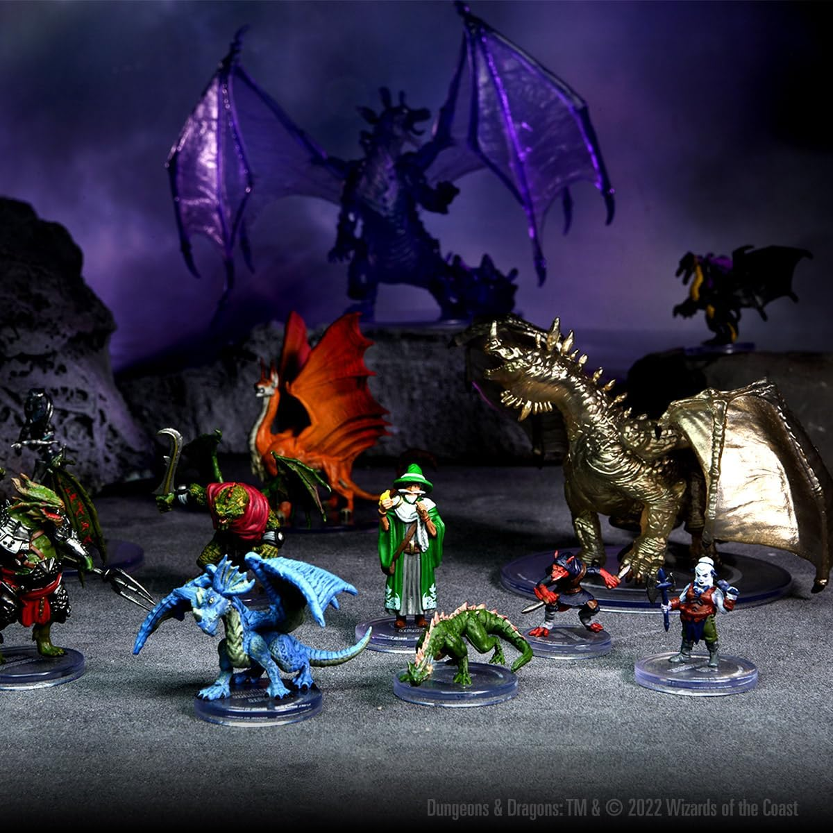 Wizkids D&D Icons of the Realms: Fizban'S Treasury of Dragons with Booster 8 Ct Brick Set 22 Miniature Figure image number 4