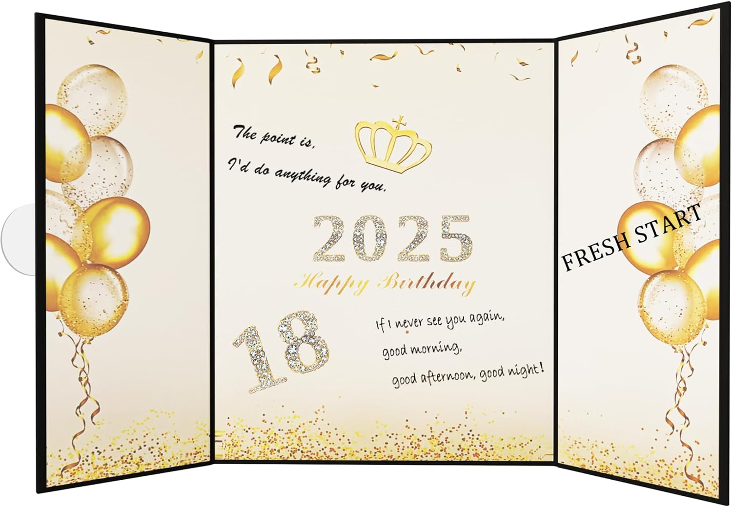 ZSYTZL Black Gold Happy Birthday Decorations Party Decorations Birthday Card Birthday Guest Book,Happy Birthday Signature Guest Book Party Supplies for Men Women Suitable for All Ages Birthday Gifts