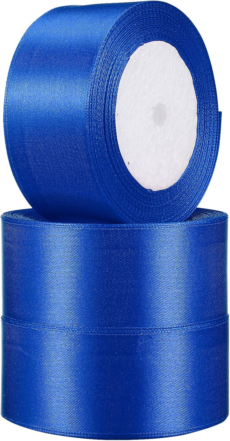Tofficu 3Rolls Decorative Satin Ribbons for Wrapping Craft Projects and Event Decor Elegant for Weddings and Birthdays