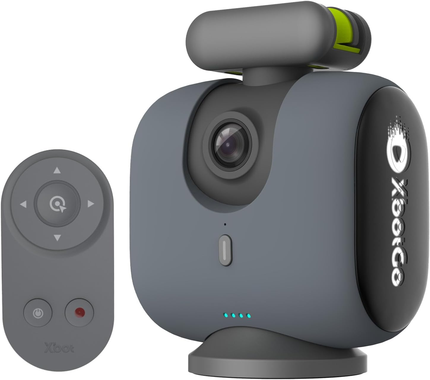 Xbotgo Chameleon AI Auto Sports Action Camera - 4K 60FPS Soccer Camera and Basketball Tracking Camera for Team Sports, Live Streaming, No Subscription, Works with Ios & Android (Lava Graphite)