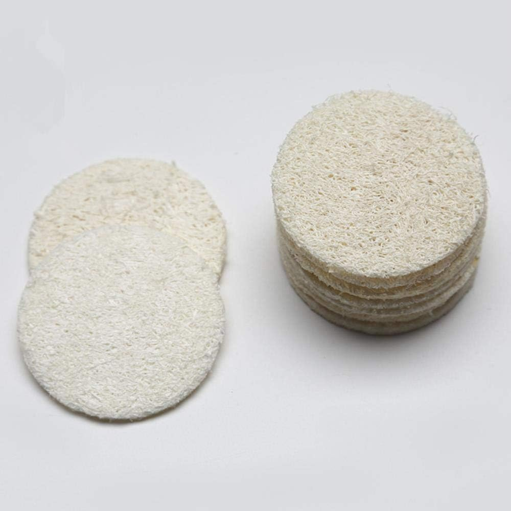 1PCS Natural Loofah Sponge Bath Rub Exfoliate Bath Glove Oval Bath Towel Natural Loofah Bath Body Shower Sponge Scrubber Pad image number 3