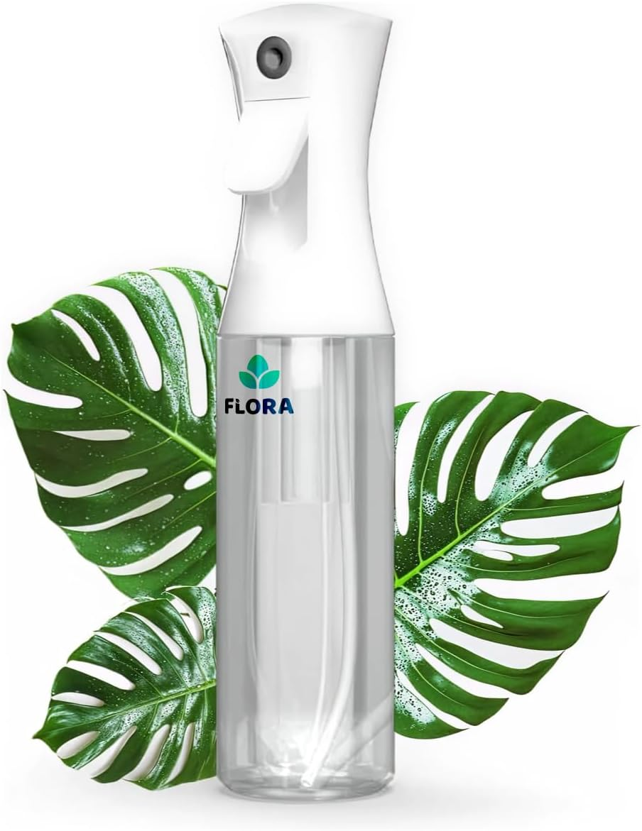 Flora Premium Plant Mister Spray Bottle Producing Gentle & Fine Mist for Precision Hydration, Dispersed Humidity & Moisture - Comes W App for Smart Plant Care (2 Packs) image number 6