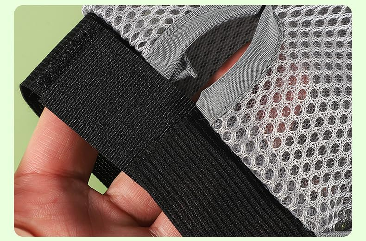 Magic Coat Professional Glove Dog Grooming Mitt (Grey, 23.5 * 18.5CM)