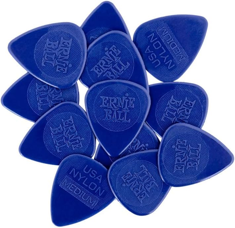 Ernie Ball Heavy Injection Molded Nylon Picks 0.97Mm Bag of 50 image number 3