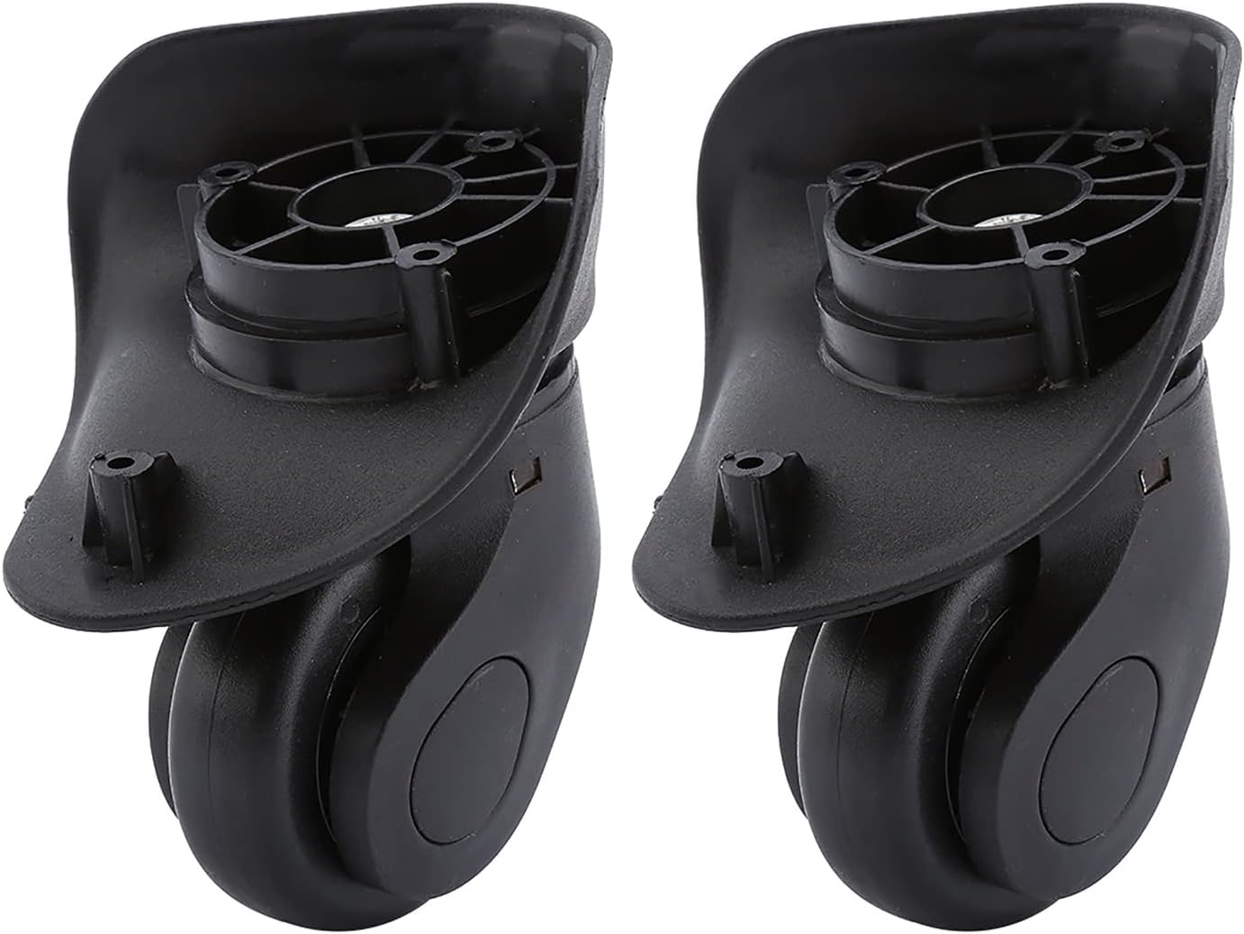 2Pcs Luggage Suitcase Wheel Left and Right Luggage, Rotating Wheels Replacement Accessory for Trolley image number 4