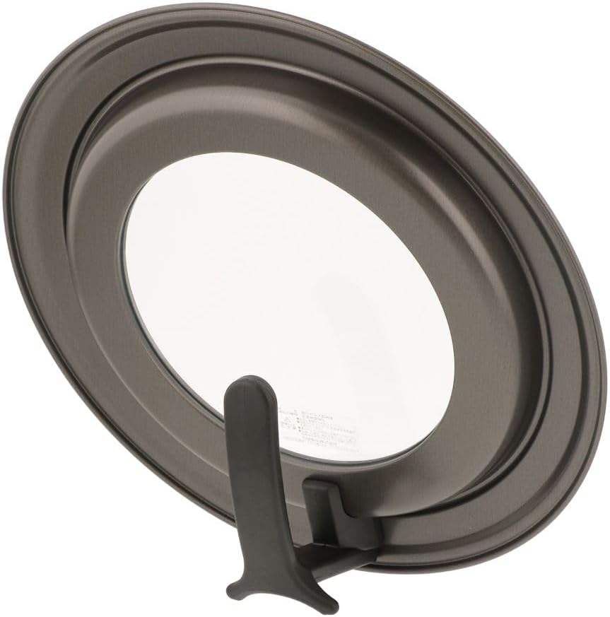 Bestco MA-2052 Ecological Frying Pan Cover with Lid 9.4-11.0 Inches (24-28 Cm), Glass Window, M, Made in Japan image number 3