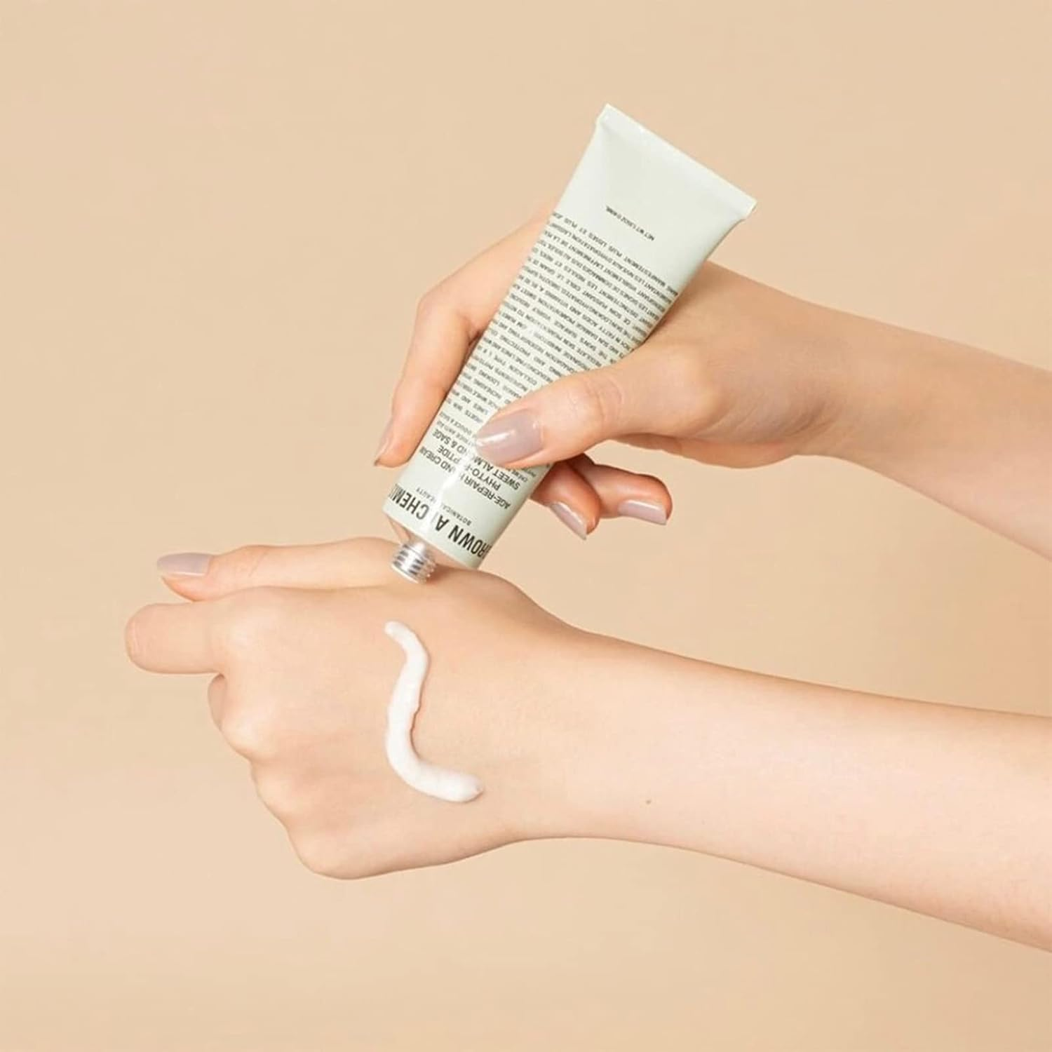 Grown Alchemist Age-Repair Hand Cream: Phyto-Peptide, Sweet Almond, Sage. Non-Greasy Moisturizer That Soothes and Softens Hands (40 Ml) image number 3