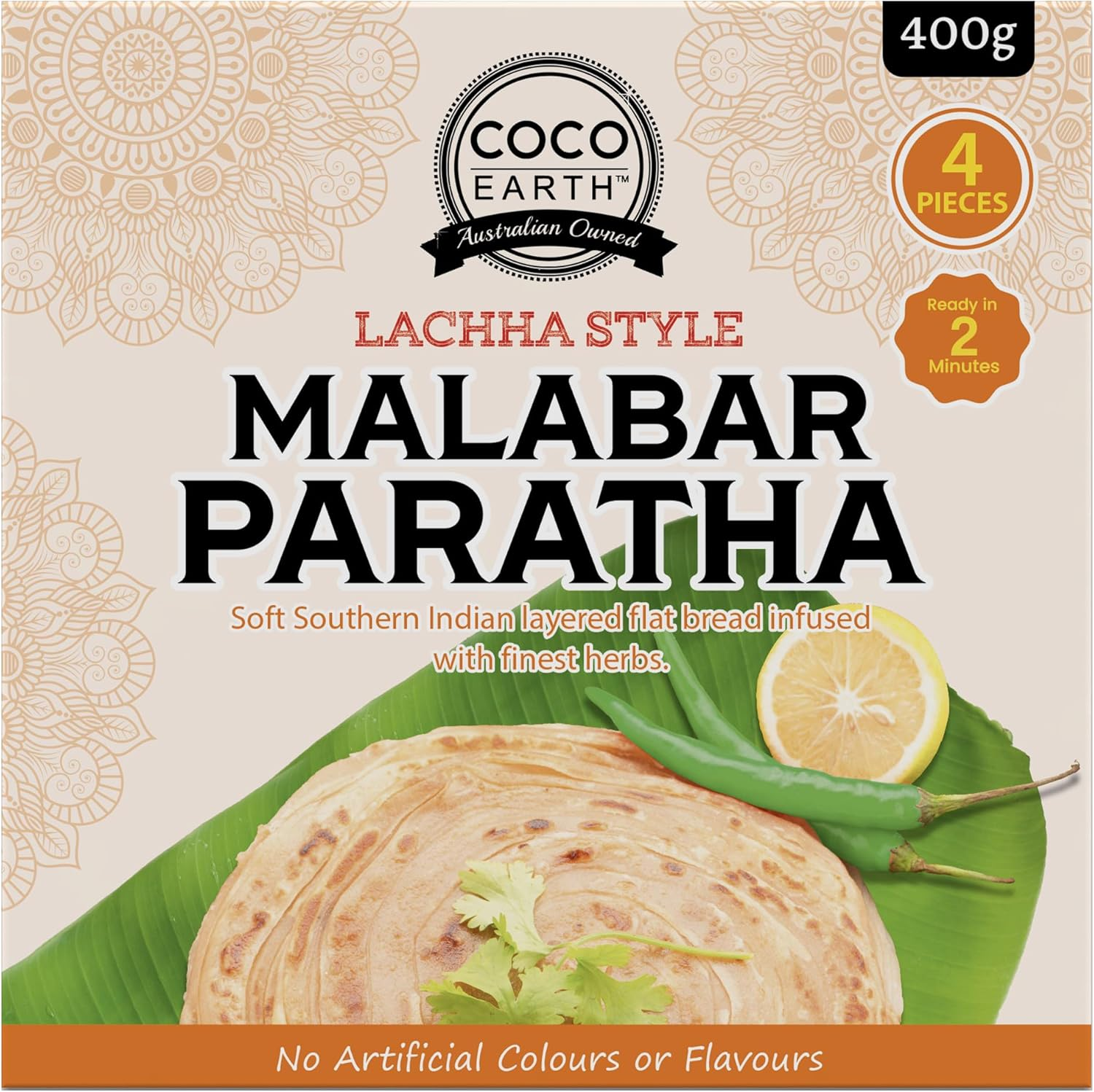 Coco Earth Malabar Paratha 400G