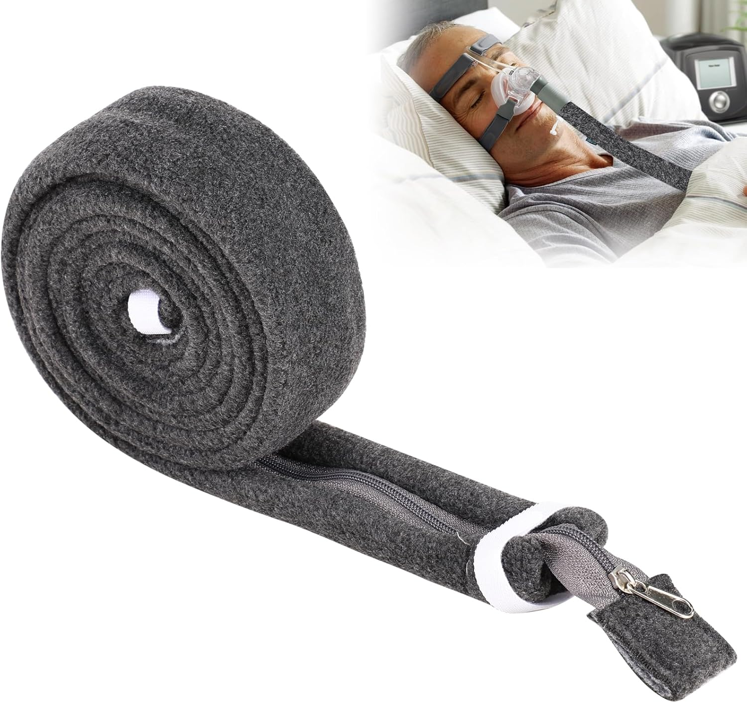 Hose Cover for CPAP Heated Tubing Wrap Slim Tube Cover for CPAP 6Ft Insulator Sleeve Skin Safe Quality No Condensation for Most Tubing Covers