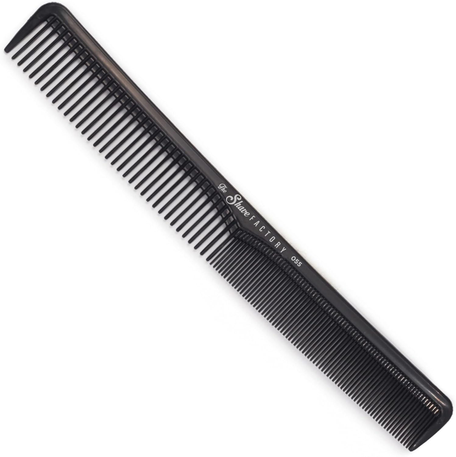 The Shave Factory Heat Resistant Black Combs - Essential for Professional Hair Care - Made of Durable Material (Black 055) image number 5