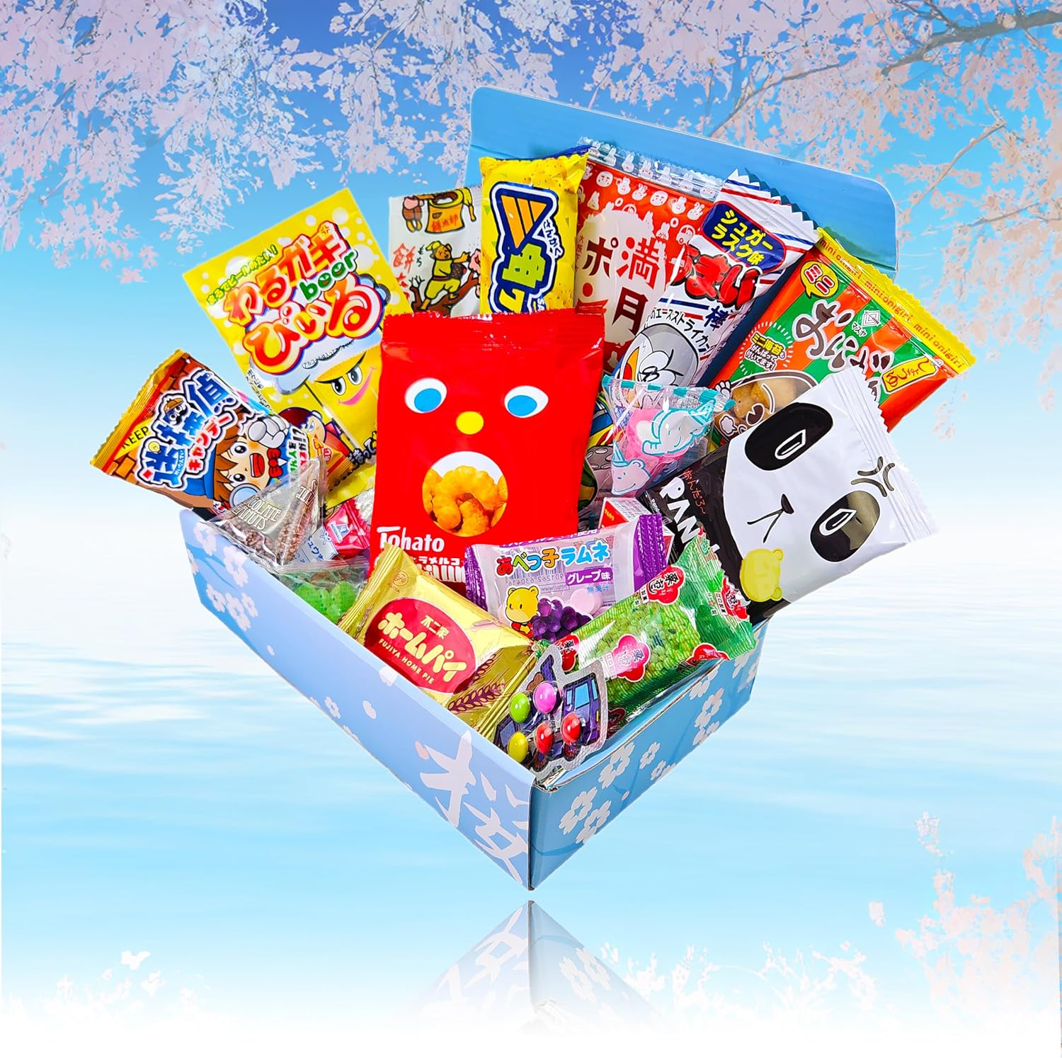 Japanese Snacks & Candy Box 20 Pieces Dagashi Assortment Sweets Japan image number 6