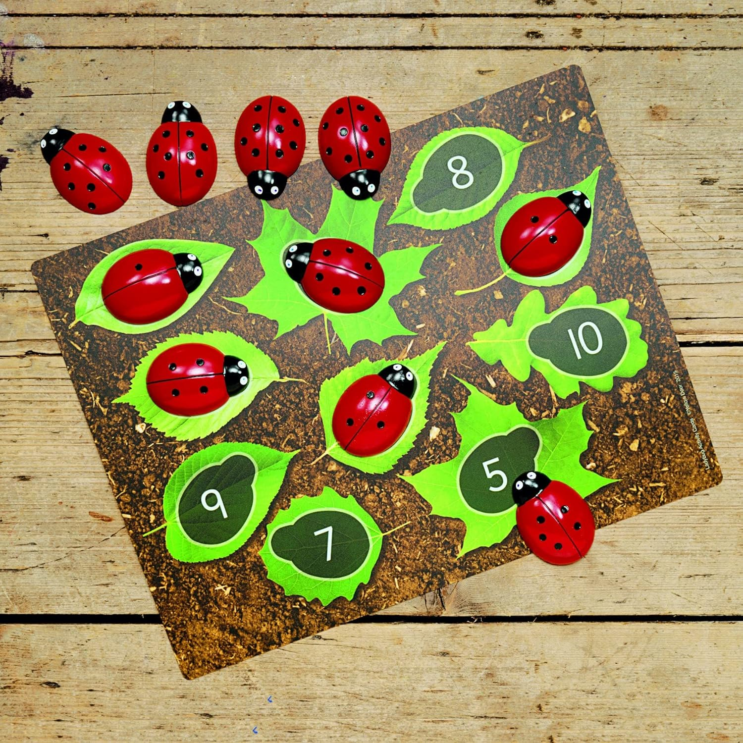 Ladybugs Early Number Cards image number 1