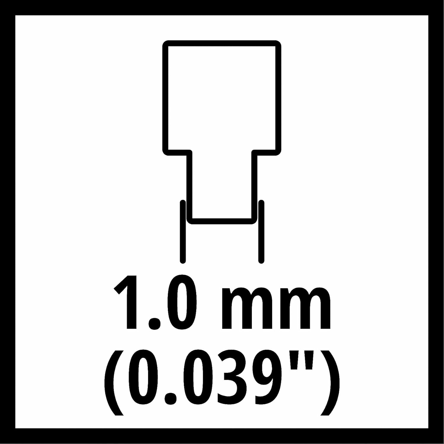 Original Einhell Replacement Chain 15 Cm Branch Chainsaw Accessories Suitable for GE-PS 18/15 Li BL, Chain Length 15 Cm, 28 Drive Links, 3/10 Inch Chain Pitch) image number 3