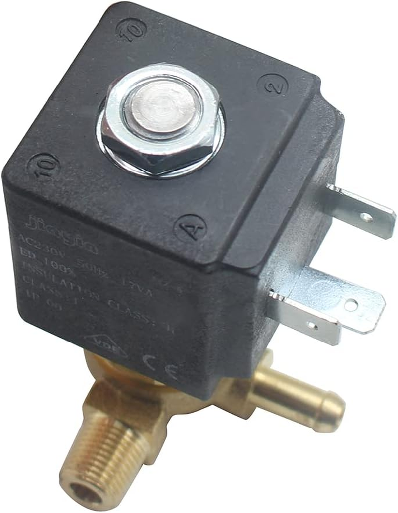 Jiayin JYZ-5 AC 230V 50Hz G1/8" Normally Closed 2 Position 2 Way Steam Generator Iron Gas Solenoid Electromagnetic Water Valve for GC9660 / GC9630 / GC9620 image number 3