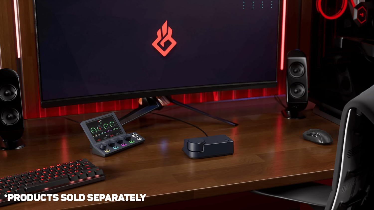 BEACN Studio &ndash; USB XLR Audio Interface for Creators, Built in DSP Mic Chain, Ultra-Low-Noise Preamp, Multi-Channel Dual PC and Console USB-C Connections, for Streaming, Gaming, and Podcasting (Dark)