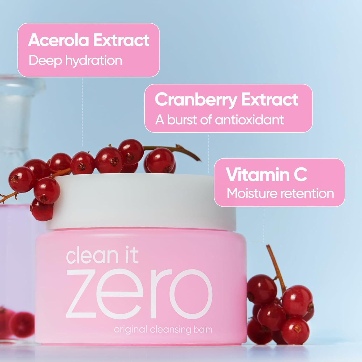 BANILA CO Clean It Zero Original Cleansing Balm (BIG Size) - Korean Makeup Remover for All Skin Types- Vegan & Made with Acerola Berry & Vitamin C - 180Ml/6.08 Fl Oz image number 4